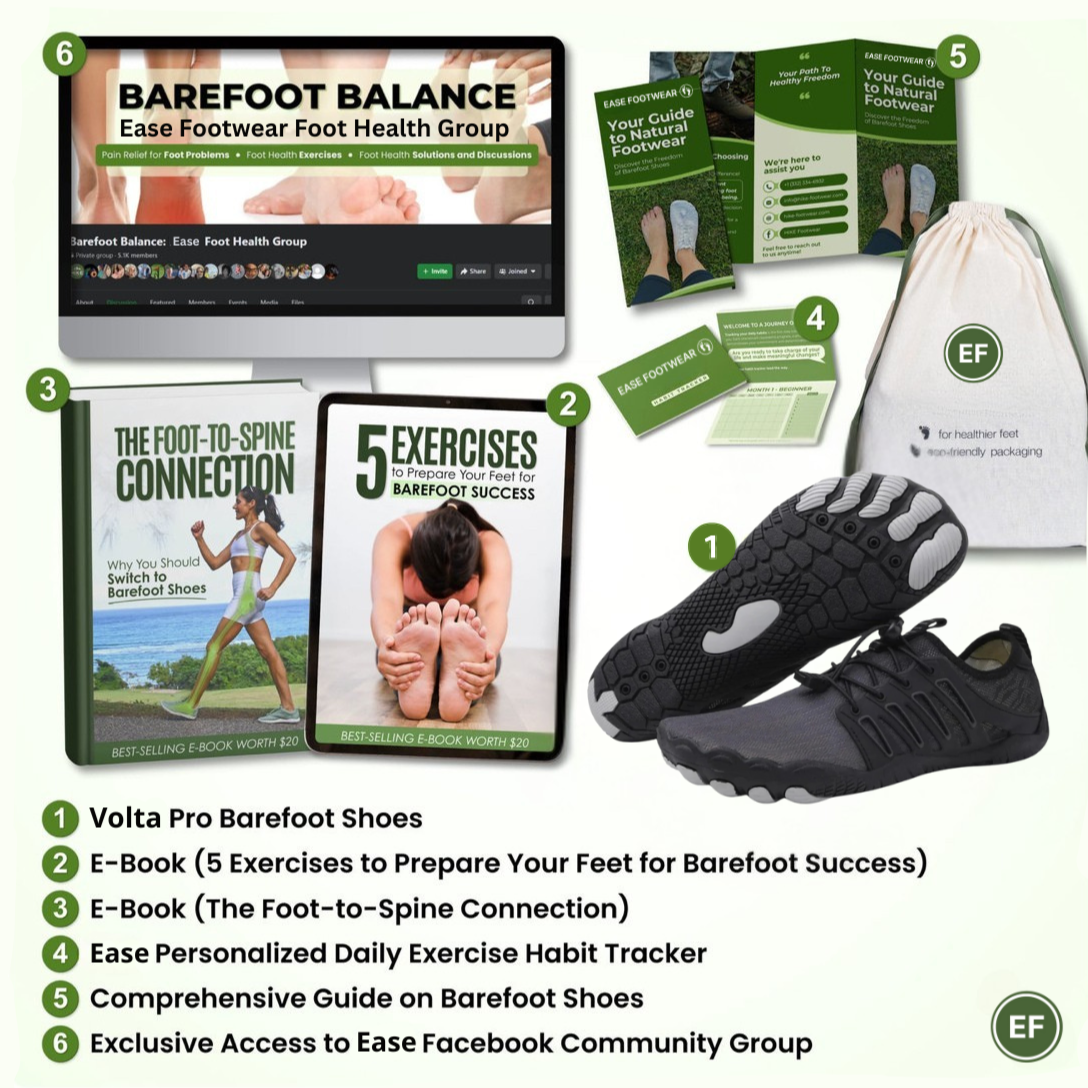 Volta Pro - All-Day Comfort & Pain-Free Barefoot Shoes (Unisex)