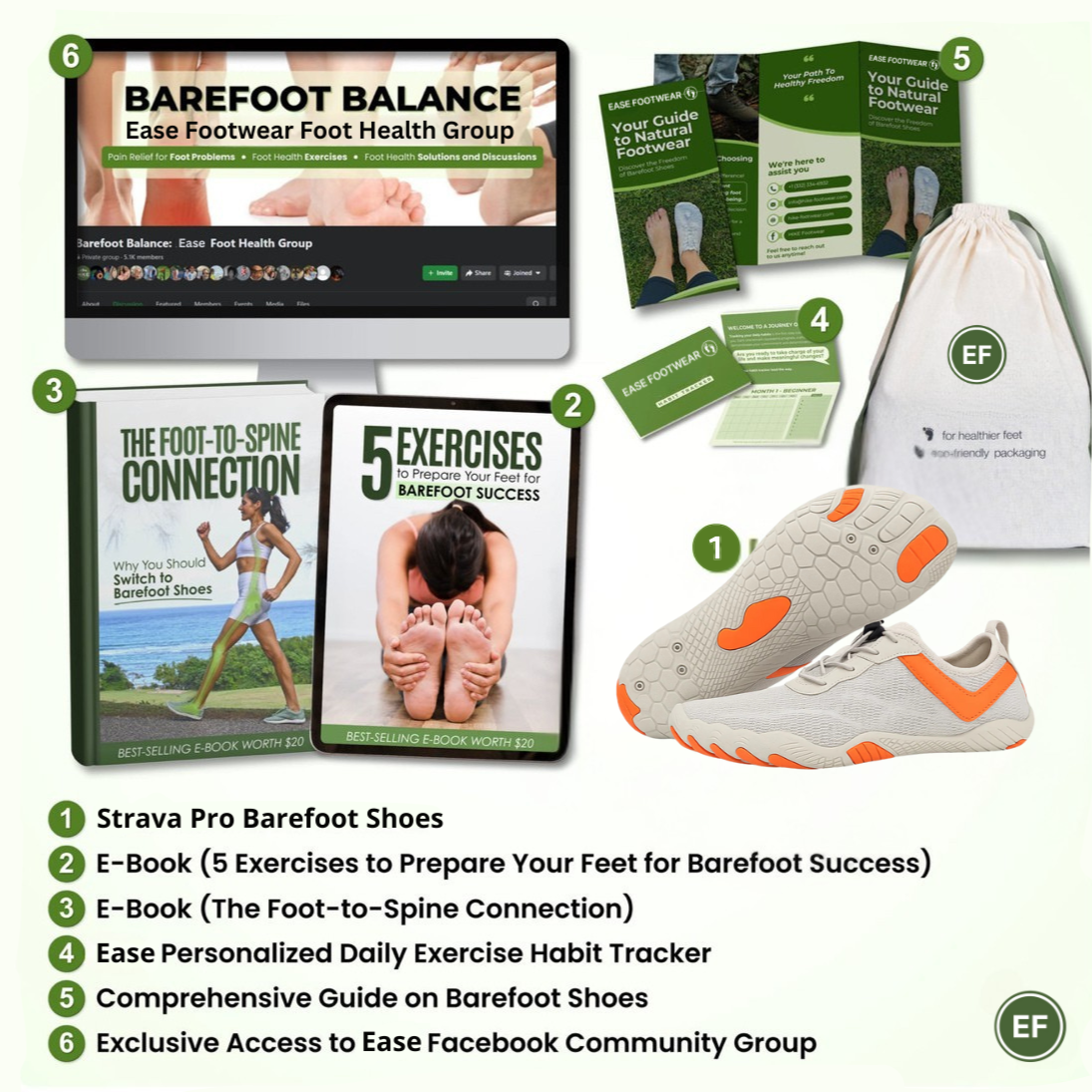 Strava Pro - All-Day Comfort & Pain-Free Barefoot Shoes (Unisex)