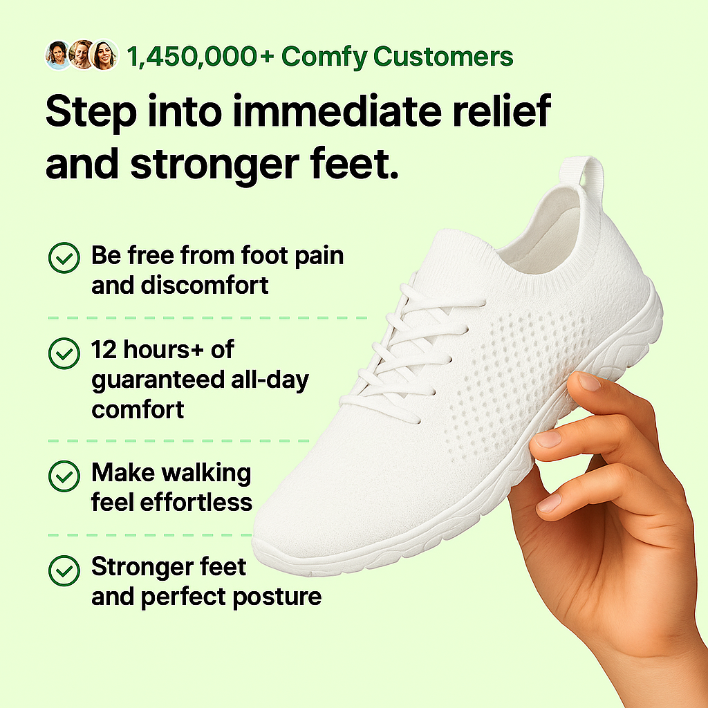 Stride Pro - All-Day Comfort & Pain-Free Barefoot Shoes (Unisex)