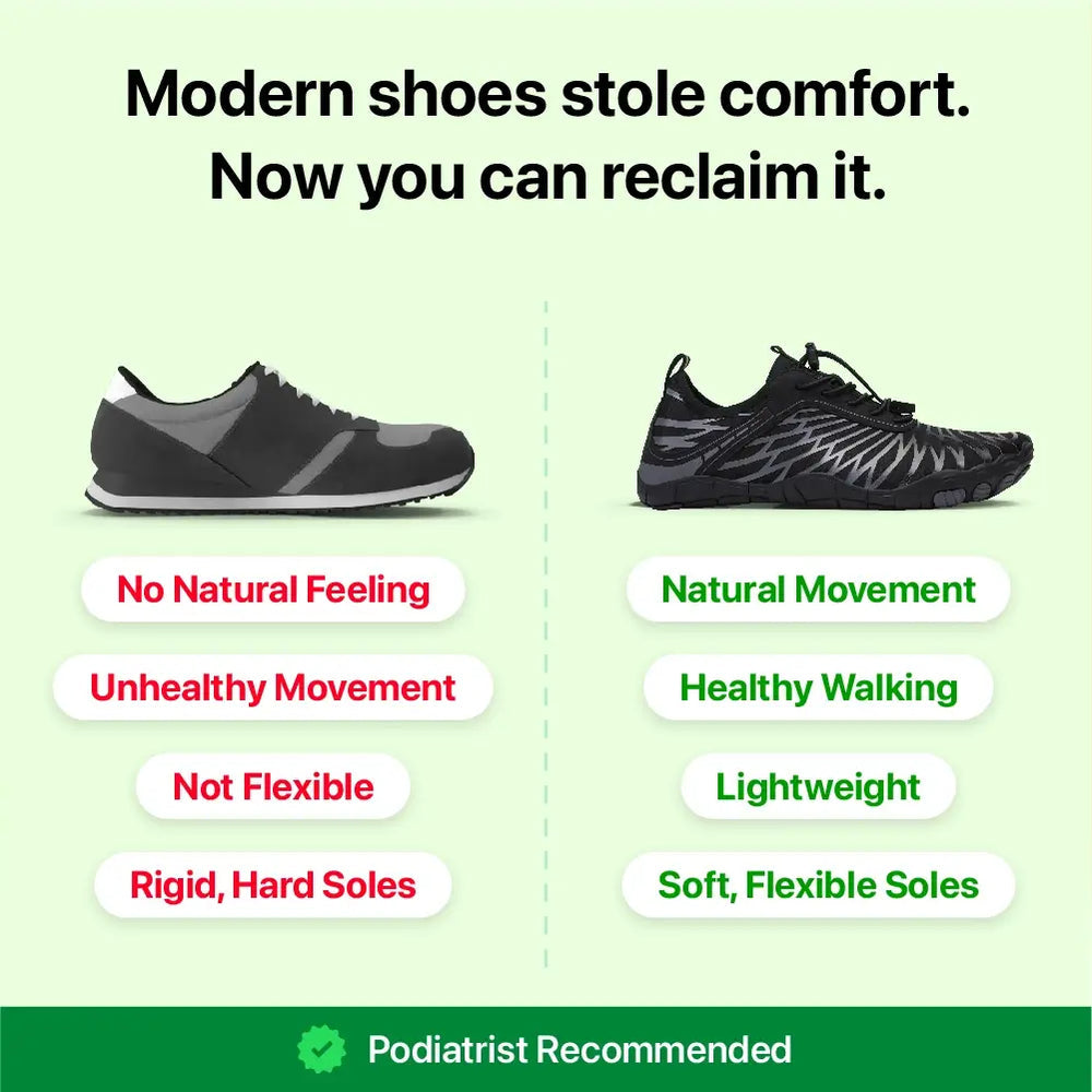 Lorax Pro - All-Day Comfort & Pain-Free Barefoot Shoes (Unisex)