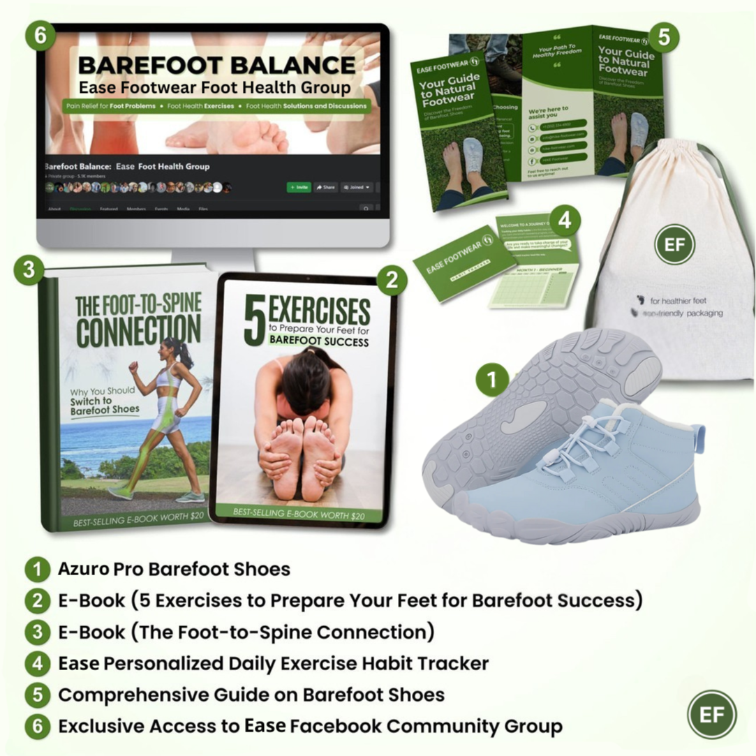 Azuro Pro - All-Day Comfort & Pain-Free Barefoot Shoes (Unisex)