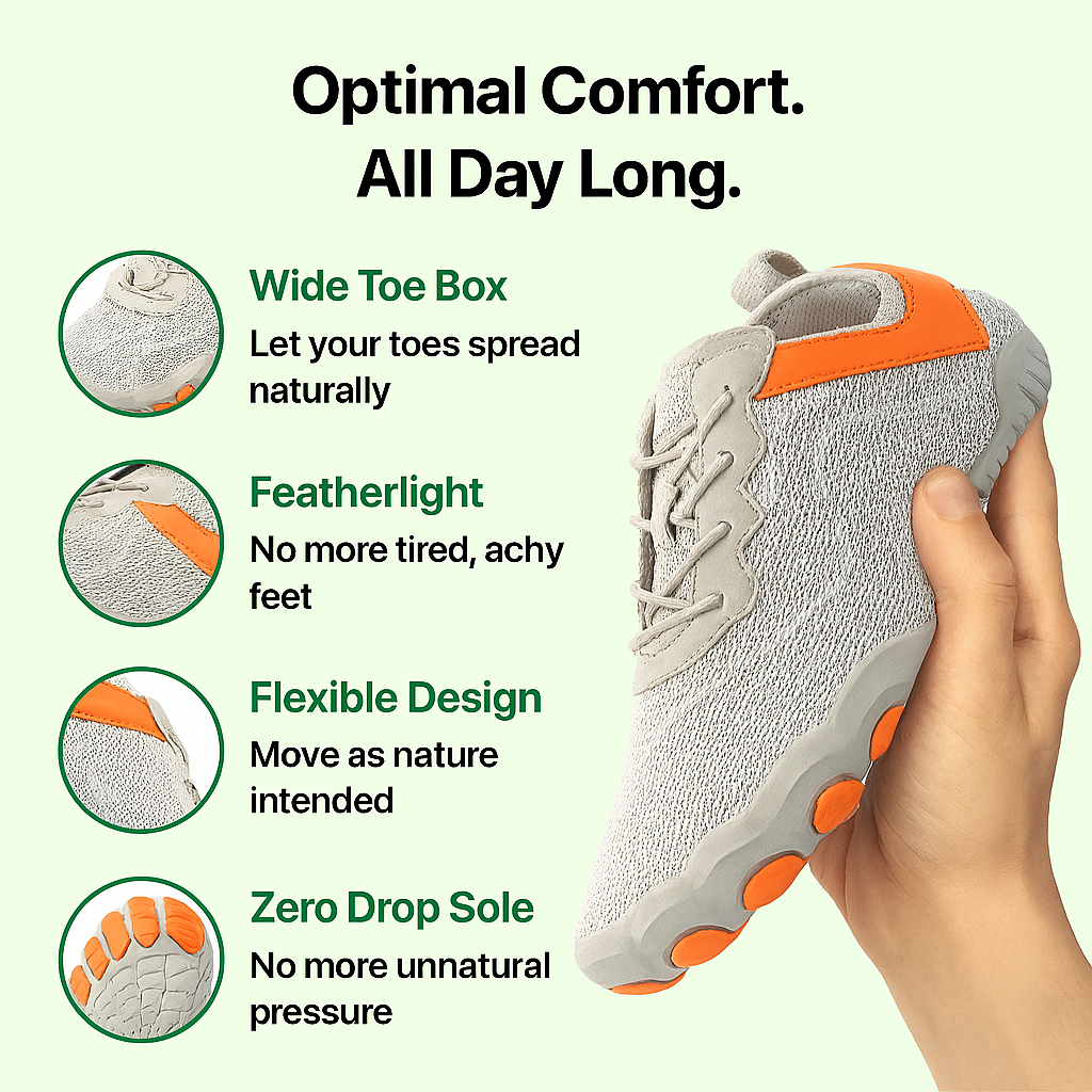 Strava Pro - All-Day Comfort & Pain-Free Barefoot Shoes (Unisex)