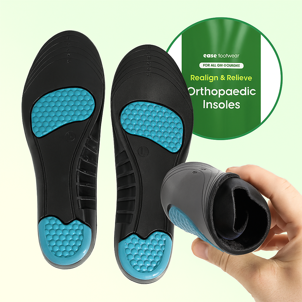 Orthopedic Soles - Pain relieving and shock absorbing foot pads